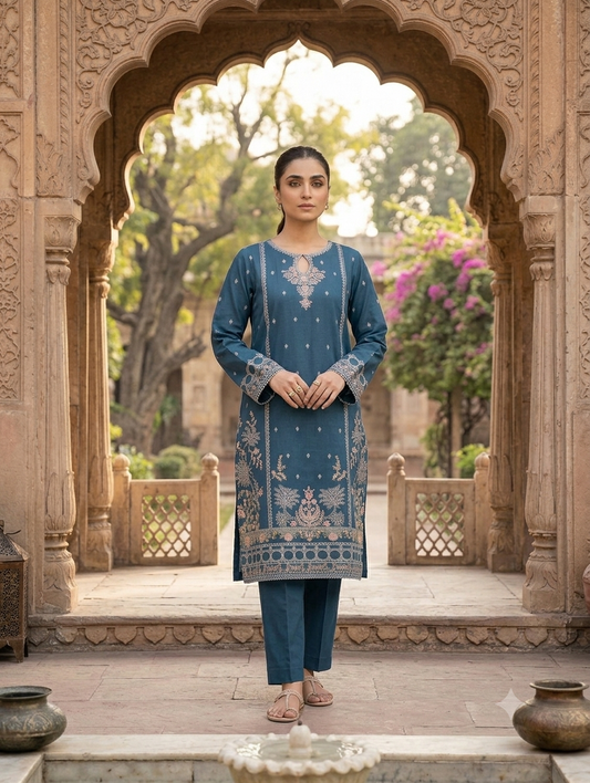 Pure lawn stich two piece