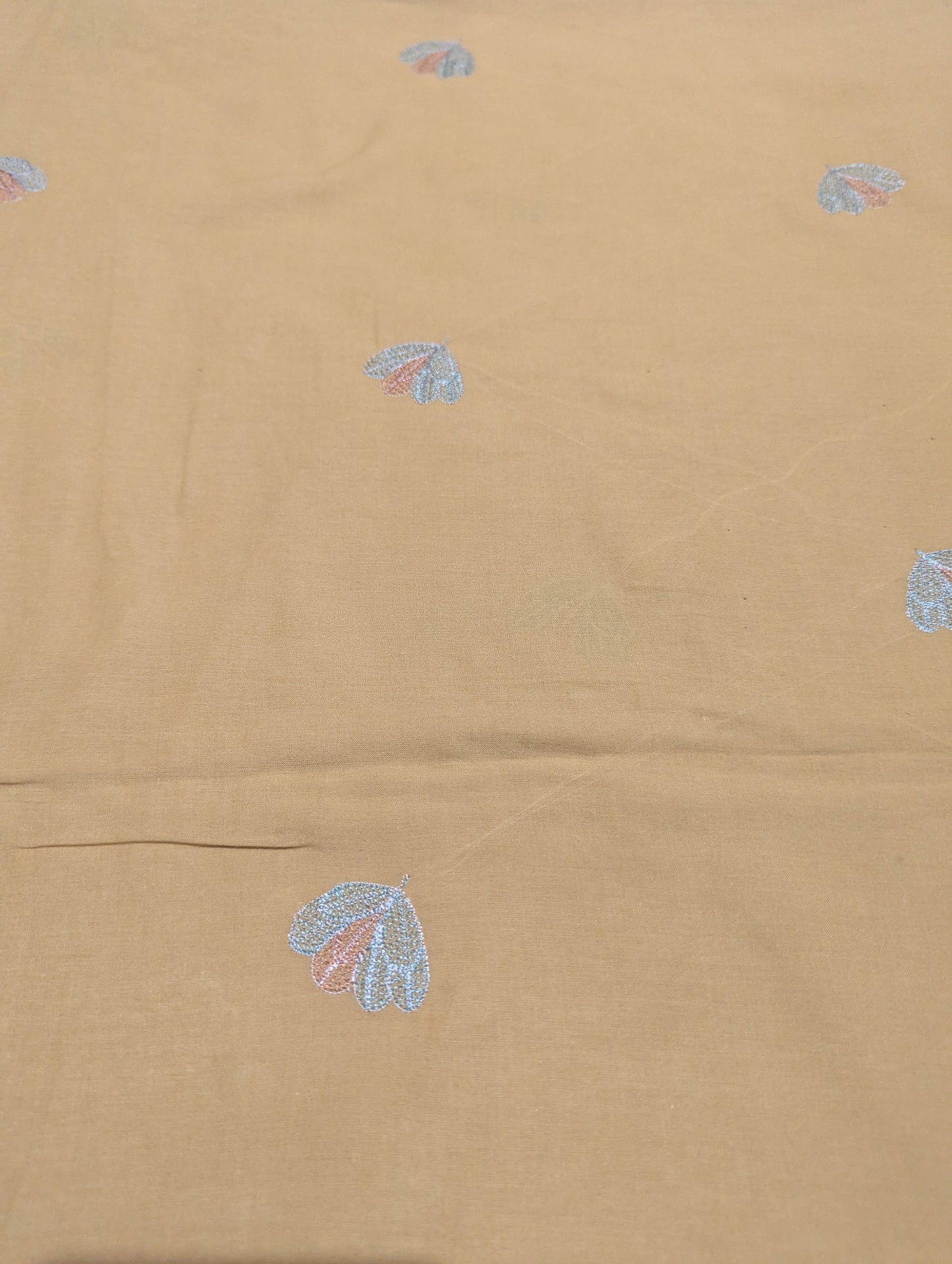 Lawn three piece with chiffon dupatta